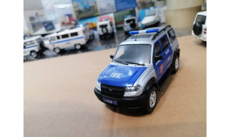 УАЗ-ПАТРИОТ ППС МИЛИЦИЯ МОСКВА, масштабная модель, scale43