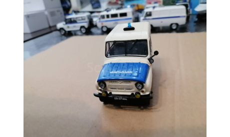 УАЗ-469 МИЛИЦИЯ ПГ, масштабная модель, scale43