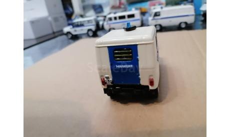 УАЗ-469 МИЛИЦИЯ ПГ, масштабная модель, scale43