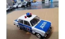 ВАЗ-2106 жигули ДПС Милиция МОСКВА, масштабная модель, scale43