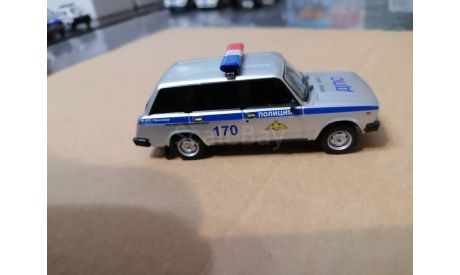 ВАЗ-2104 ДПС Полиция 23, масштабная модель, scale43