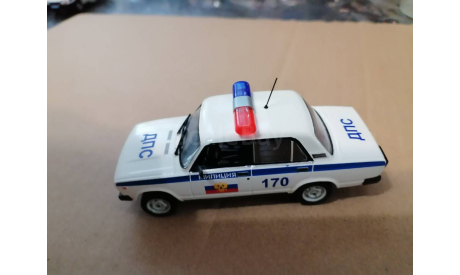 ВАЗ-2105 ДПС Милиция, масштабная модель, scale43