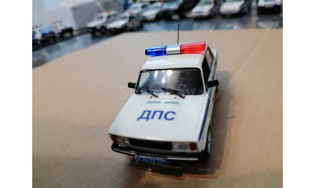 ВАЗ-2105 ДПС Милиция, масштабная модель, scale43