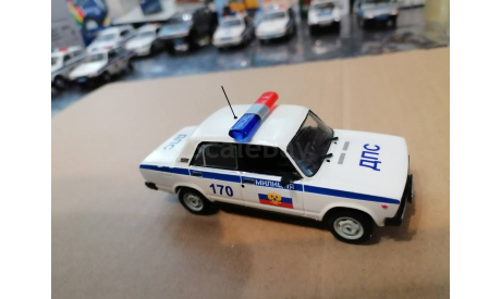 ВАЗ-2105 ДПС Милиция, масштабная модель, scale43