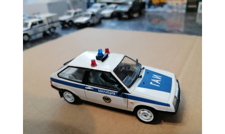 ВАЗ-2108 ГАИ МИЛИЦИЯ, масштабная модель, Конверсии мастеров-одиночек, scale43