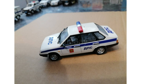 ВАЗ-21099 ДПС полиция 40, масштабная модель, Конверсии мастеров-одиночек, scale43