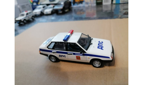 ВАЗ-21099 ДПС полиция 40, масштабная модель, Конверсии мастеров-одиночек, scale43