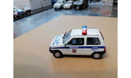 ВАЗ-1111 ОКА ДПС Милиция, масштабная модель, Конверсии мастеров-одиночек, scale43