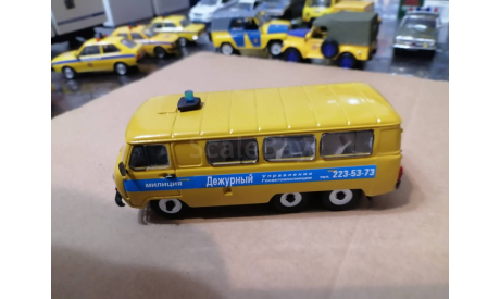 УАЗ-МЕДЕО МИЛИЦИЯ ПРОТОТИП, масштабная модель, scale43
