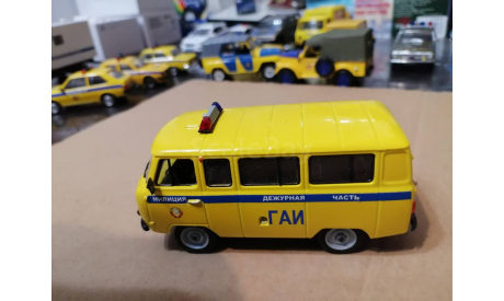 УАЗ-452 ГАИ МИЛИЦИЯ СССР, масштабная модель, ручная работа, scale43