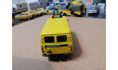 УАЗ-452 ГАИ МИЛИЦИЯ СССР, масштабная модель, ручная работа, scale43