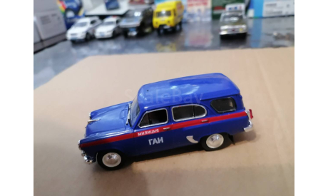 МОСКВИЧ 423Н ГАИ МИЛИЦИЯ, масштабная модель, scale43