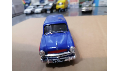 МОСКВИЧ 423Н ГАИ МИЛИЦИЯ, масштабная модель, scale43