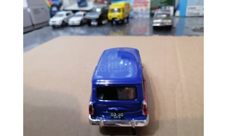 МОСКВИЧ 423Н ГАИ МИЛИЦИЯ, масштабная модель, scale43