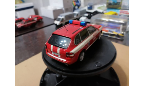 Porsche Cayenne ПОЖАРНАЯ ОХРАНА, масштабная модель, scale43