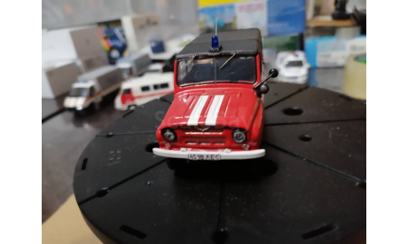 УАЗ 469Б ПОЖАРНАЯ ОХРАНА, масштабная модель, Конверсии мастеров-одиночек, scale43