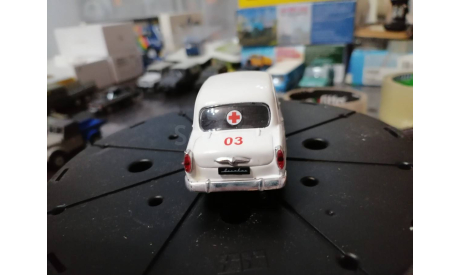 Москвич 403  мед служба, масштабная модель, конверсия, scale43