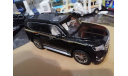 Toyota Land Cruiser LC300 1:18 black, масштабная модель, scale18