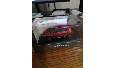 Renault Captur red, масштабная модель, scale43