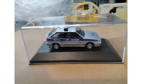 ВАЗ-2113 ДПС МИЛИЦИЯ, масштабная модель, scale43