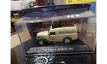 FIAT 1100 ELR фургон Galbani 1951 бежевый с зеленым, масштабная модель, scale43