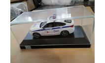 BMW X4 ДПС ПОЛИЦИЯ СПБ, масштабная модель, scale43