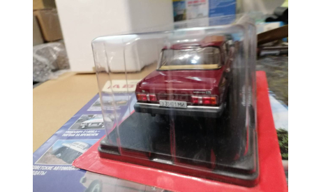 Легендарные советские автомобили №61 - Москвич-2140SL, масштабная модель, scale24