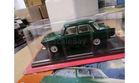 Легендарные Советские Автомобили №6 - Москвич-408, масштабная модель, scale24