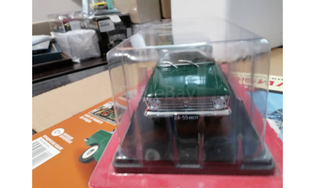 Легендарные Советские Автомобили №6 - Москвич-408, масштабная модель, scale24