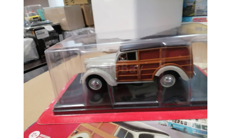 Легендарные советские автомобили №67 - Москвич-400-422, журнальная серия масштабных моделей, scale24