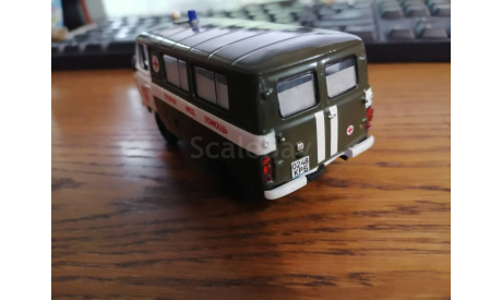 УАЗ-452 скорая медпомощь, масштабная модель, Конверсии мастеров-одиночек, scale43