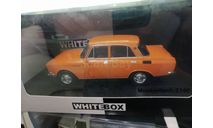 Москвич -2140 оранжевый 1:24, масштабная модель, WhiteBox, scale24