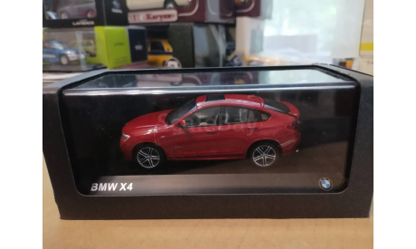 BMW X4 (F26) red, масштабная модель, scale43
