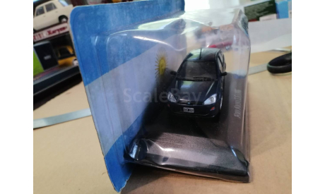 Ford Focus 1998 синий, масштабная модель, Altaya, scale43