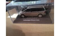 VW Volkswagen Sharan 1.8T, silver, 2002, масштабная модель, scale43