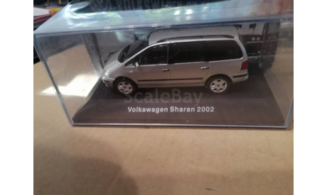VW Volkswagen Sharan 1.8T, silver, 2002, масштабная модель, scale43