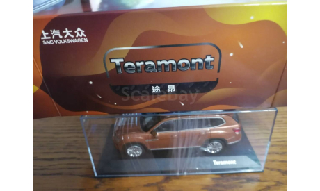 Volkswagen Teramont brown, масштабная модель, scale43