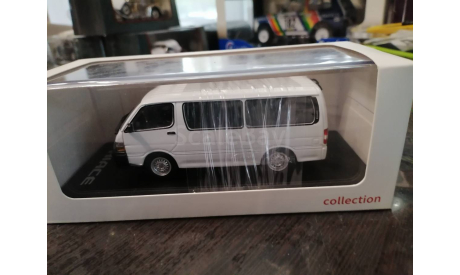 Toyota HiAce white, масштабная модель, scale43