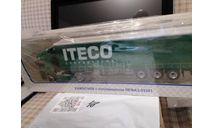КАМАЗ-5490 с полуприцепом НЕФАЗ-93341 Iteco, масштабная модель, scale43