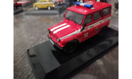 УАЗ-31514 ПОЖАРНАЯ ОХРАНА, масштабная модель, Конверсии мастеров-одиночек, scale43