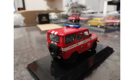 УАЗ-31514 ПОЖАРНАЯ ОХРАНА, масштабная модель, Конверсии мастеров-одиночек, scale43