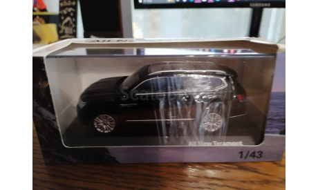 Volkswagen all new teramont, масштабная модель, scale43