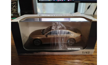 Volkswagen new phideon gold, масштабная модель, scale43