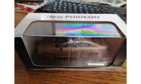 Volkswagen new phideon gold, масштабная модель, scale43