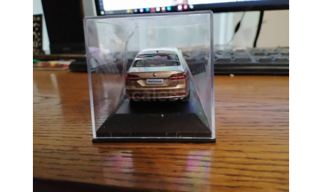 Volkswagen new phideon gold, масштабная модель, scale43