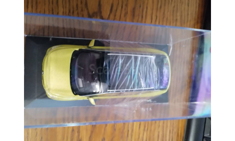 Volkswagen id.4X yellow, масштабная модель, scale43