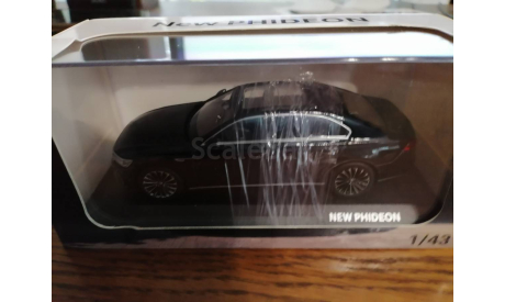 Volkswagen new phideon black 1-43, масштабная модель, scale43