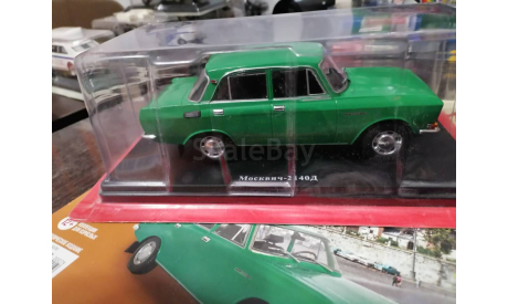 Легендарные советские автомобили №79 - Москвич-2140Д, журнальная серия масштабных моделей, scale43