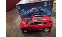 Changan Cs35 Plus 2018 red, масштабная модель, scale43