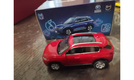 Changan Cs35 Plus 2018 red, масштабная модель, scale43